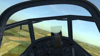 IL-2 Sturmovik - Cliffs of Dover : BF-109 takeoff & under the bridge