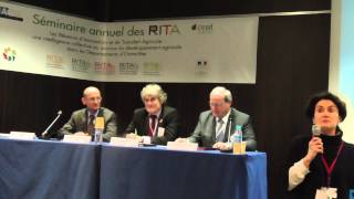 Conclusion séminaire RITA - Fevrier 2015- Directrice DGPAAT