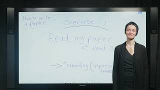 Exercise 6 - MiniCourse "How to Write a Paper" by Prof. Ferrando (NYU)