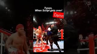 Tyson When Script gets over! Jake vs tyson