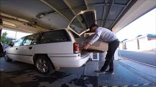 How to Repair a Sagging Roof Lining in Car -- Holden Commodore VN VP VR VS