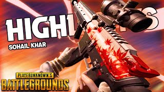 PUBG PC | QUICK BEST HIGHLIGHTS | SOHAIL KHAR | FULL HD 1080p