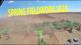 Field CULTIVATING, CORN And SOYBEAN Planting 2020