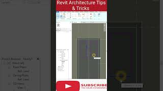 Revit Architecture Tips & Tricks | How To Create Door Family Part 3 #tutorial #family #shorts