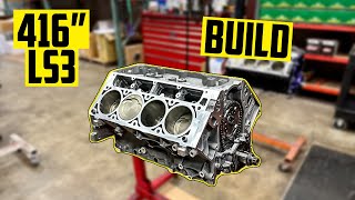 Building a Supercharged 416" LS3 Short Block