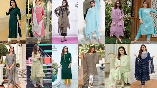 Pant Suit New Design||Latest PantSuit Design 2023 ||Simple StylishSuits Designs|long kurti design