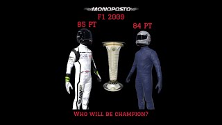 Monoposto F1 2009 FINALE TRAILER