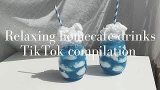 relaxing homecafe drinks 🍵 | TikTok Compilation