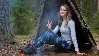 Забавные моменты и неудачные дубли | Camping girl fails and funny moments