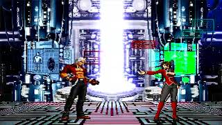 KOF Mugen) Shen Woo Vs Elisabeth