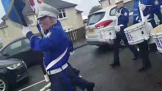 Whinhall True Blues Flute Band @ Airdrie Grenadiers Band Parade 07/10/17 (1)