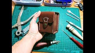 Leather  Card Holder/ Deri Kart Çantası Yapımı