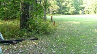 Jody Shooting the 12 Gauge.