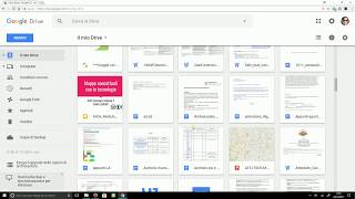 Google Drive - Caricare e convertire file