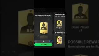 Fc 24 mobile pack opening #shorts