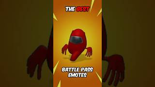 the best battle pass emotes 🥇 #shorts