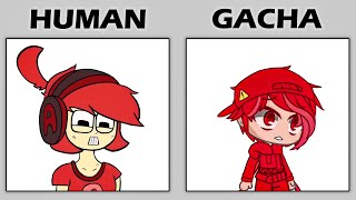 Humanized Alphabet Lore vs Gacha Alphabet Lore Comparison Pt. 6