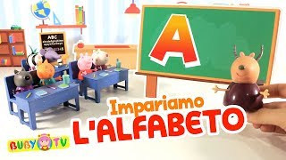 Prime parole per bambini 🙂 🍎 🍬 Impara l'alfabeto ABC per bambini