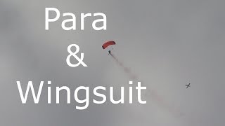 Breitling Sion Air Show 2017 - Wingsuits & Para