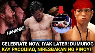 NAGDIWANG AT NAGTAWANAN DAHIL TINALO SI PACQUIAO SA THAILAND, MATINDI ANG RESBAK NG PINOY!!