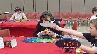 21.46 Official Blindfolded Solve