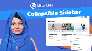 How to Add Collapsible Lesson Sidebar in LifterLMS