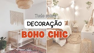 [TUDO QUE VOCÊ PRECISA SABER]Decor boho chic!