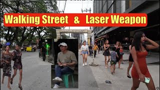 Walking Street’s New Boss Shows Off His Laser Weapon? Angeles City Tour.