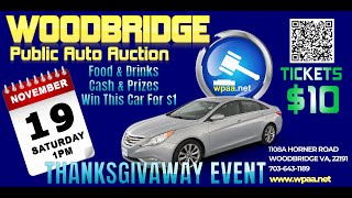 CAR FOR $1 SPECIAL EVENT - SATURDAY NOVEMBER 19TH 1PM - FOOD DRINKS PRIZES