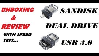 Sandisk Dual Drive m3.0 Unboxing and Review- By Unbiased- Reviews - UBR