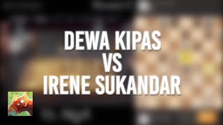 Dewa Kipas vs GM Irene Sukandar (Round 1-3 with 2D visualization)