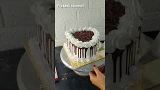 kue ulang tahun cantik bentuk live hati #shorts #short #bolu #kue #shortvideo #kueultahsimple