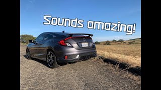 MAPerformance Street Exhaust Install - 10th Gen Honda Civic Si