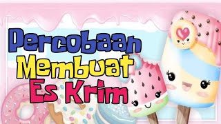 Percobaan membuat Es Krim anak usia 5-6 Tahun TK PGRI Mungkid 2