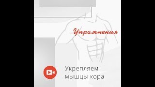 Упражнения - укрепляем мышцы кора