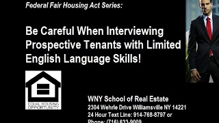 Fair Housing Series Understanding Disparate Impact When Interviewing Tenants