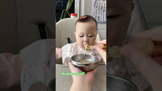 Baby eat food/ mỗi ngày 1 gói siro giúp con ngon miệng #shorts #shortvideo