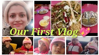 Our World - Hamari Duniya💞 Our first Vlog #twins #cute #masti #icecream #vlog #vlogger #myfirstvlog‎