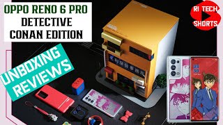 OPPO Reno  6  Pro Detective Conan Edition Unboxing #shorts #Detectiveconanedition #realme #realmegt