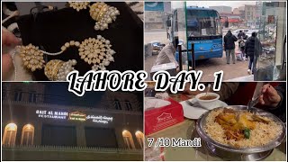 LAHORE DAY 1 | LOOKING FOR SHADI CARDS | Mehndi jewellery | Daewoo Travel | DAILY VLOGS