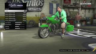 GTA 5-Western Bagger full customization.