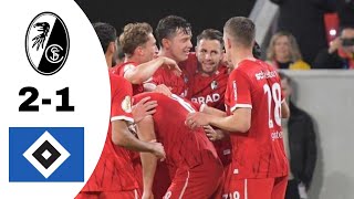 SC Freiburg 2-1 Hamburger SV Highlights | DFB-Pokal 2024/2025