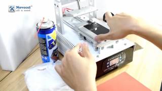 We Refurbish Cell Phone LCD Screens-how to remove polarizer by manual polarizer remover