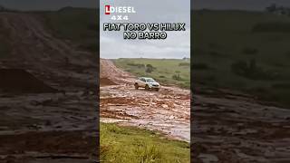 Fiat toro cortando o barro igual fiat uno!!! #4x4 #hilux #agro #fiat