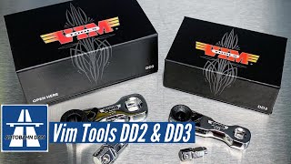 Vim Tools DD2 and DD3 Dual Drive Micro Ratchets