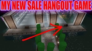 MY NEW MIDNIGHT SALE HANGOUT GAME [Roblox]