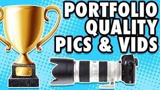 How to make Consistent Portfolio Quality Work - Photo & Video Pro's