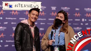 Interview with VINCENT BUENO (Austria) // Eurovision 2021