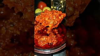 Spicy Momo Chutney recipe 🌶 🌶 🌶 #shorts #viral #trending #momochutneyrecipe #food #youtubeshorts