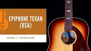 BACK IN THE USA! | Epiphone Texan (USA) Demo